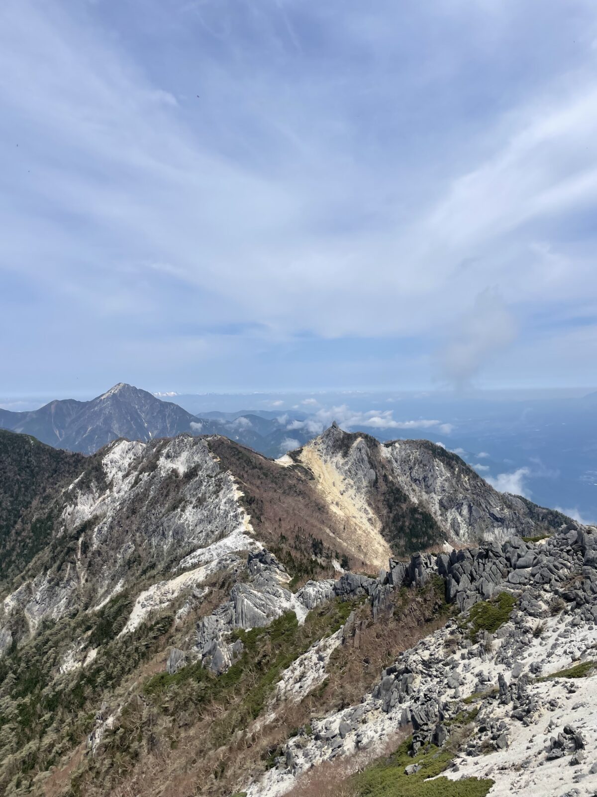 南アルプス　鳳凰三山縦走⛰⛰⛰